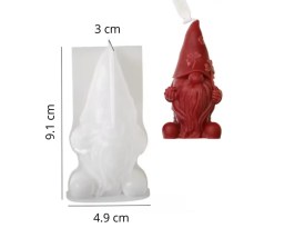 Molde silicona Gnomo con trebol